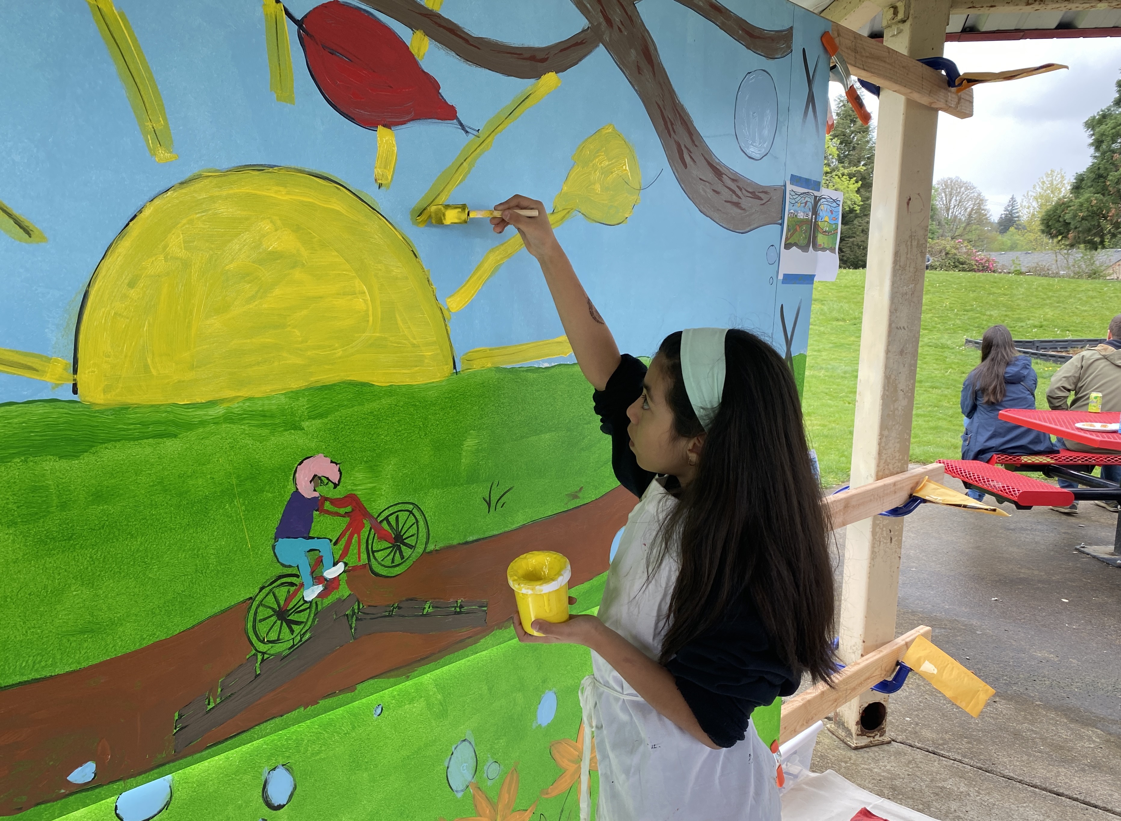 There’s community magic in making art together